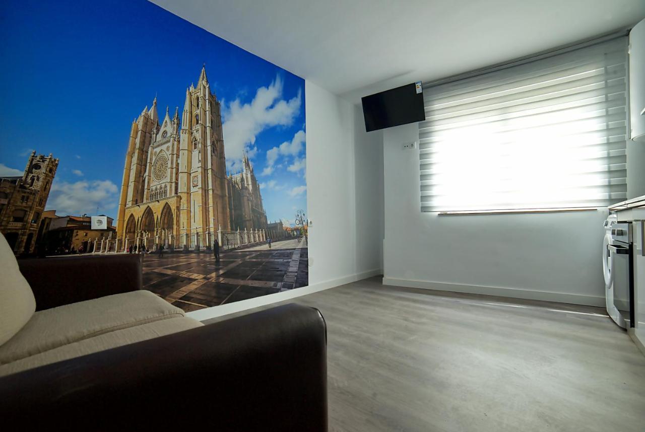 Apartamentos Barrio Humedo Catedral 2 León Exterior foto